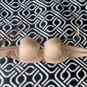 Strapless Nude Aerie Bra